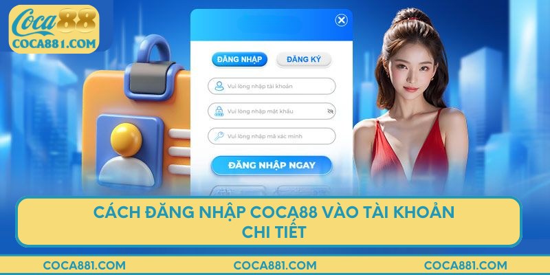 Cách đăng nhập COCA88 vào tài khoản chi tiết