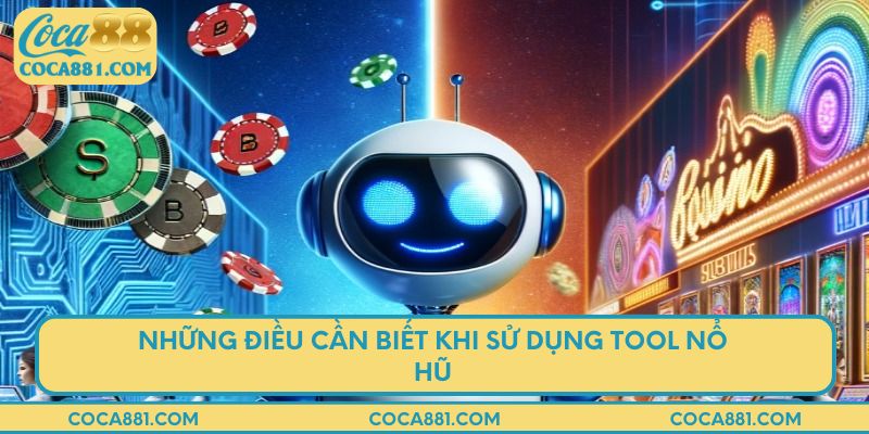 Những điều cần biết khi sử dụng tool nổ hũ