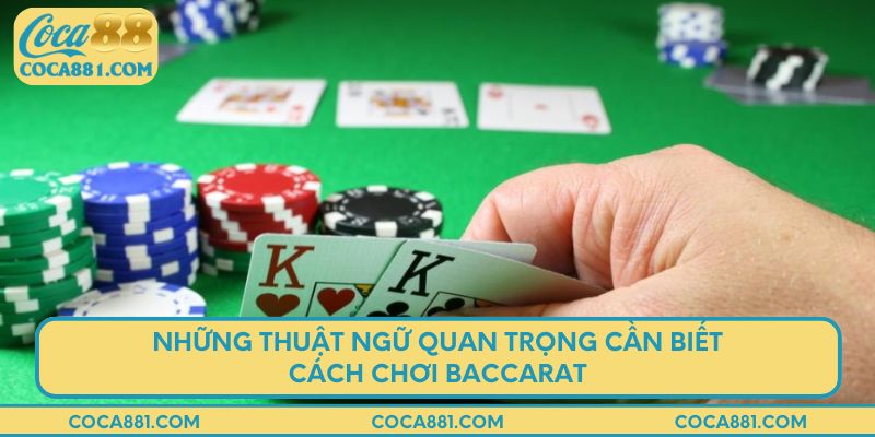 Những thuật ngữ quan trọng cần biết cách chơi baccarat